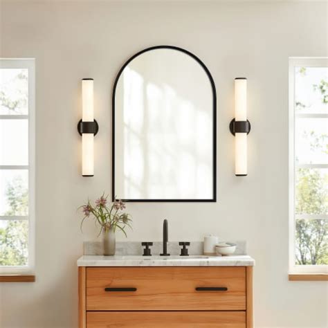 recessed vs surface mount|Arched Bathroom Medicine Cabinet with Mirror Recessed and .